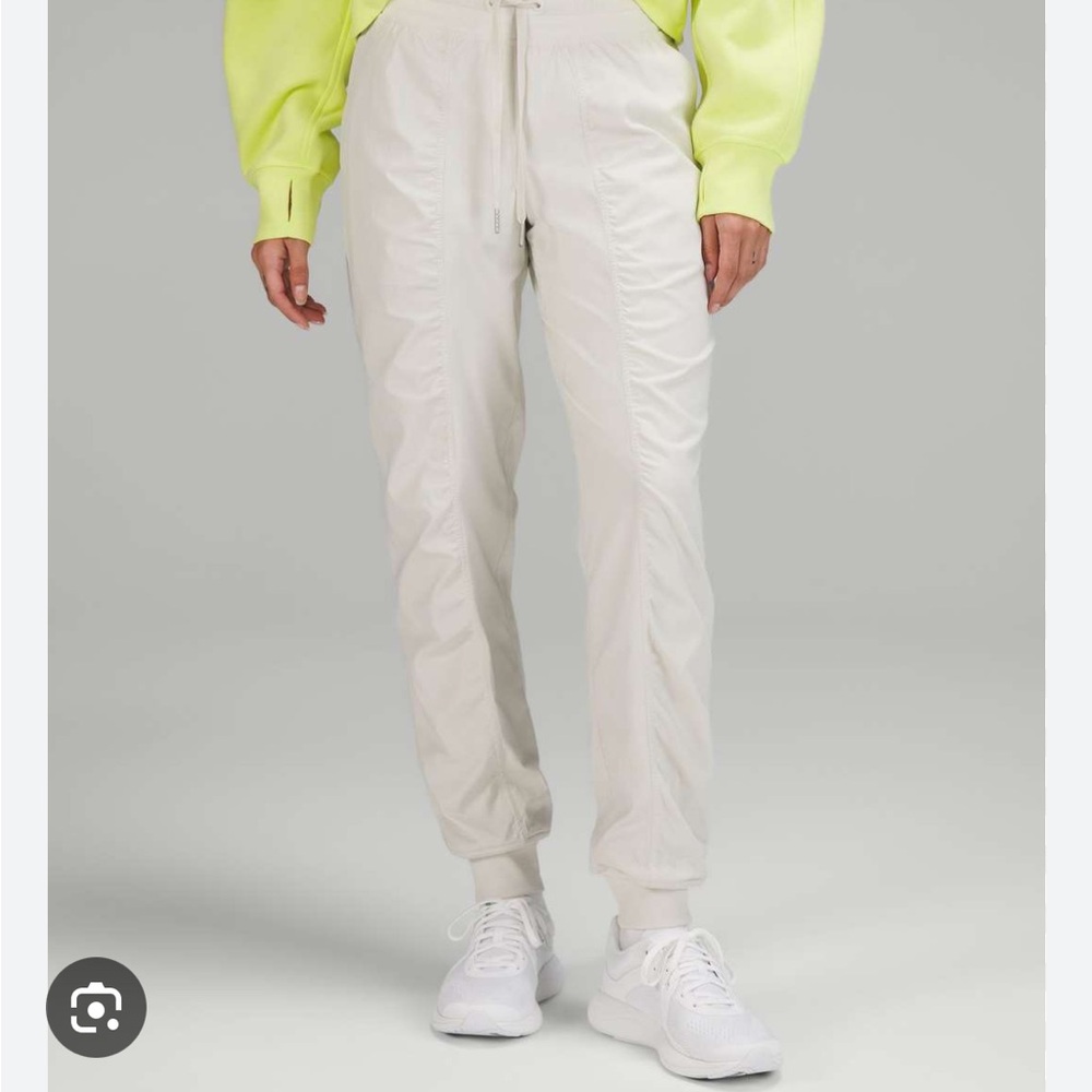 lululemon athletica Cream Track Pants